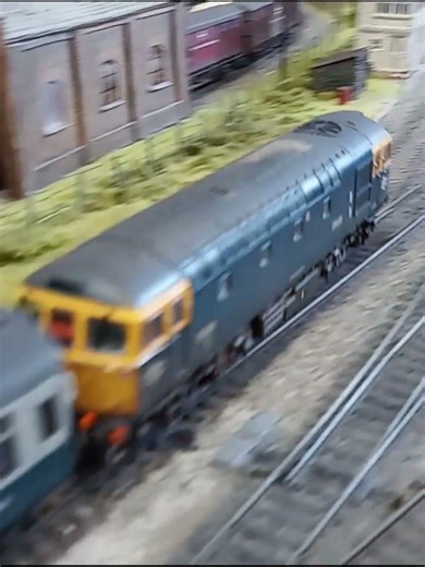 A class 33 hurries past on it's way to the west country