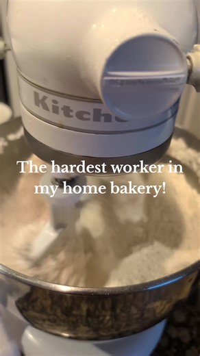 My KitchenAid is a beast and easily the hardest worker in my home bakery. I think it might be time for some maintenance so that it lasts a really long time. Do you all take them apart and maintenance them?#kitchenaid #mixer #homebakery #goldenbitesbakeryidaho