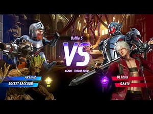Marvel VS. Capcom: Infinite (Xbox One) Arcade as Arthur & Rocket Raccoon
