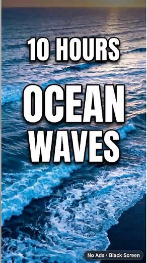 Can't Sleep? These Ocean Waves Work Every Time #Insomnia #NatureSounds #RelaxingSounds