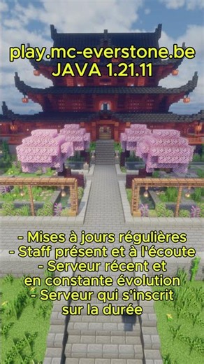 Le nouveau serveur survie Everstone