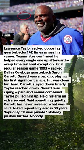 9 Sacks. 9 Times He Helped the Quarterback Up. The Last Time the QB Was Crying.