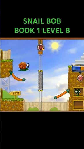 Snail Bob - Book 1 Level 8 ⭐⭐⭐ #snailbob #puzzle #games