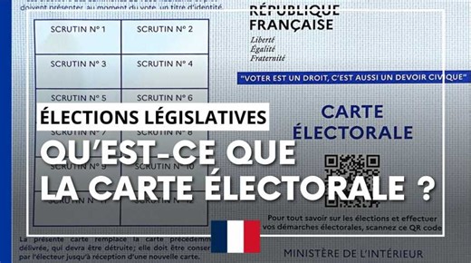 Législatives 2024 : à quoi sert la carte électorale ?