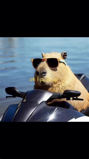 #capybara | Ok I Pull Up Capybara