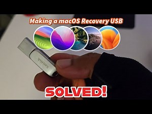 How to create a macOS Recovery USB - Sonoma, Ventura, Monterey etc.