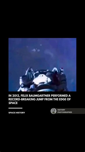In 2012, Felix Baumgartner made history by breaking the sound barrier during a record-setting freefall from the edge of space at an altitude of 128,000 feet. Sadly, the world-renowned daredevil passed away in 2025 following a tragic motorized paragliding accident in Italy at the age of 56. Credit: Red Bull | History In Pictures