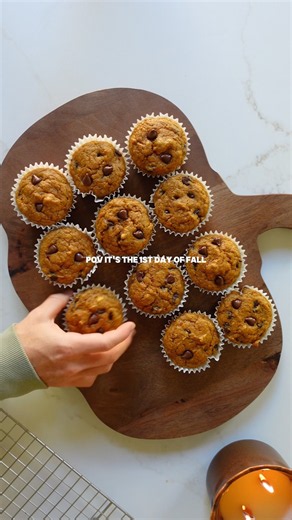 healthier pumpkin banana muffins?!