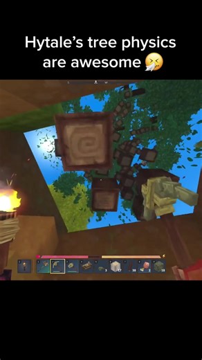 Hytale’s tree physics are awesome 🤧 Clip by @Tea_san on Medal #hytale #hytalememes #hytaledaily #hytaleclips