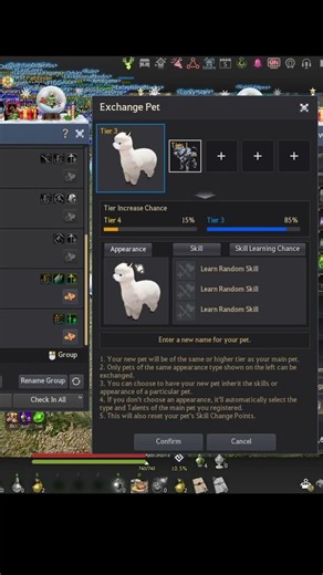 Got the Gathering EXP on my LLAMA