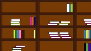 Bookshelf Full Books Animation Stock Footage Video (100% Royalty-free) 20145568 | Shutterstock
