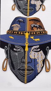 So Fresh and So Clean! We call her Ebony. If you see another version floating around that is mostly black it is not a Prideful Patchez Original. . #pridefulpatchez #blackgirlmagic #melaninpoppin #africanpatch #irononpatch | Prideful Patchez