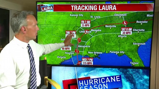 Hurricane Laura expected to strengthen as it approaches landfall