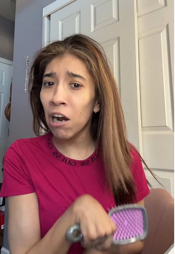 Challenging myself to wear my hair down more often🫣 #hairtok #hair #fy