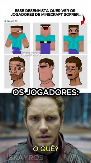 Como vou IGNORAR ISSO no MINECRAFT? 💀🤯 #invincible