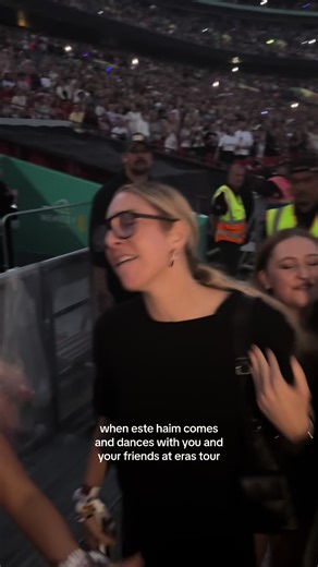 Este Haim Dancing at Taylor Swift's Eras Tour Concert