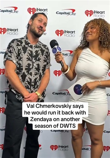 Val Chmerkovskiy of ‘Dancing With The Stars’ names Zendaya as the contestant he would do another season with at #iHeartFestival2026: “I’d love to run it back with her [but] she’s in a different stratosphere now”