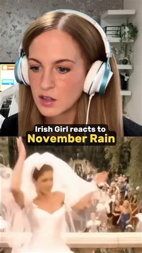 Irish Girl Reacts to G*ns N’ Roses “November Rain”🎸