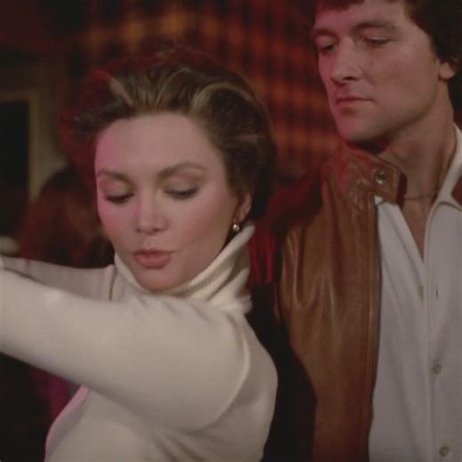 There's high drama at the Dallas disco. #dallas #texas #tv #tvshow #tvseries #retro #70s #drama #ewing #actor #dallastv #victoriaprincipal #patrickduffy #stevekanaly #charlenetilton #jeffreybyron | Dallas Fanzine