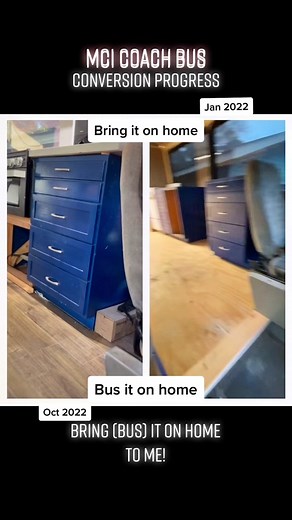 BusItOnHome | Our 1985 MCI Bus on TikTok