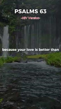 Psalm 63 | A Heart That Longs for God’s Presence #bibleverse