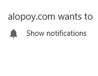 alopoy.com Notifications « Virus » - Comment faire pour supprimer et empêchons fenêtres pop-up