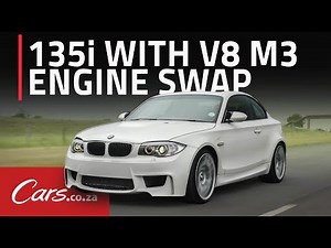 BMW 135i with V8 E92 M3 Engine Swap: This custom 1M build is crazy good