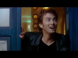 The Doctor Crashes The Tardis | The Christmas Invasion | Doctor Who