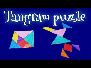 How to make Tangram puzzle