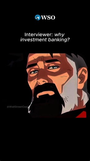 Yes, we all know you are attracted to IB because of the money 🤑 It is no hidden fact that it pays really well. ❌ However, bringing up money in an interview is a surefire way to sabotage any chance you had of landing the offer. A good answer to this question should address the 3 main reasons: ✅ The work - I genuinely find the work interesting and enjoy it as evidenced by my major and extracurriculars. ✅ The experience - I know I will learn more in two years than anywhere else and be around drive