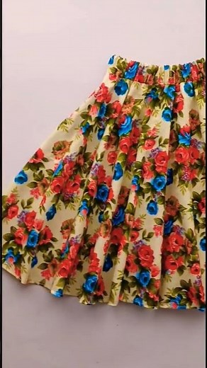 FULL CIRCLE SKIRT ✅ Long Full Flared / Circular Skirt Cutting and Stitching DIY