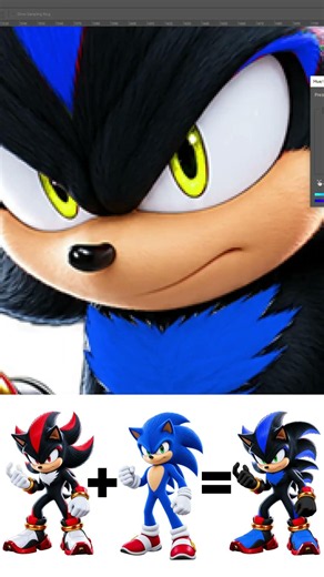 What If Sonic and Shadow Fused Together?! 😱⚡