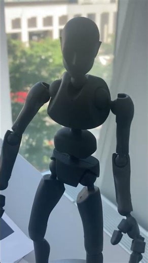 Modular Articulated Mannequin | Black Plastic Armature