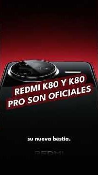 Redmi K80 and K80 Pro are official