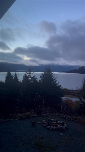 Our view is looking colder and colder but no less beautiful! | Sabrina Harvey