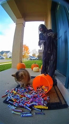 Funny Halloween moment 🤣 #shorts #funny #halloween #viral #scary