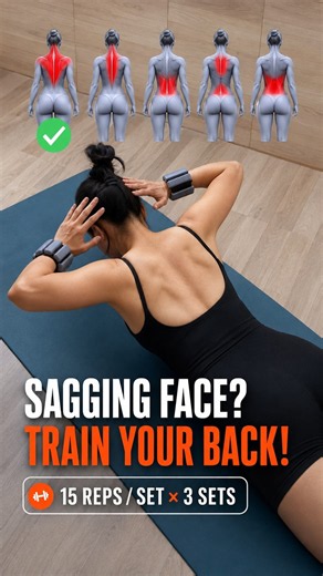 Train Your Back to Support a More Lifted Look | 15 Reps × 3 Sets