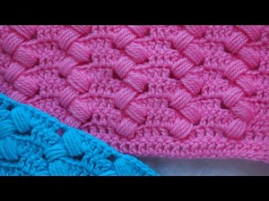 Crochet ZigZag Puff Stitch ✨️ Easy Pattern