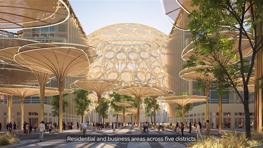 Expo City Dubai, poised to be the heart of Dubai's future, is embarking on an exciting new chapter as His Highness Sheikh Mohammed bin Rashid Al Maktoum, Vice President and Prime Minister of the UAE and Ruler of Dubai, approved the master plan for Expo City, placing it at the heart of Dubai’s growth. A city with a prime location near Al Maktoum International Airport, Jebel Ali Port and Dubai Exhibition Centre, it will play a pivotal role in achieving the goals of the Dubai 2040 Urban Master Plan