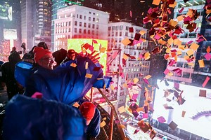 Missed the 2025 Times Square ball drop? Watch the highlights here