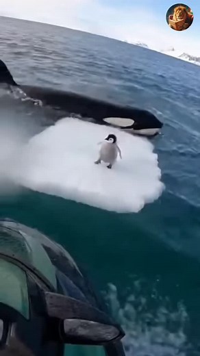 Penguin rescued caught on go pro! #penguin #reels #rescue #trending | Stewart Braxton