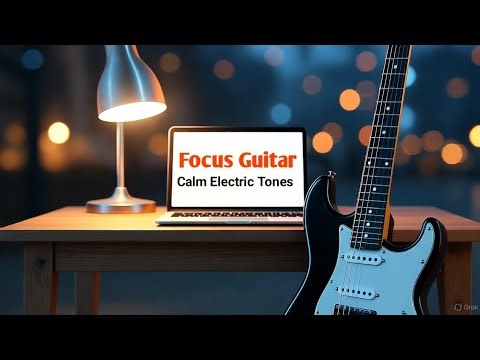 Relaxing Electric Guitar 🎸 for Study, Meditation & Deep Sleep | Focus Guitar Music