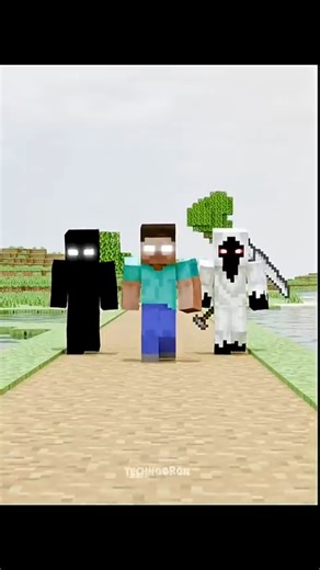 Minecraft Herobrine VS Roblox Herobrine Team 💀 | Minecraft Animation
