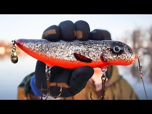 YOU'VE GOT TO HAVE THIS LURE!! - Early Spring Pre-Spawn Muskies on Glide Baits