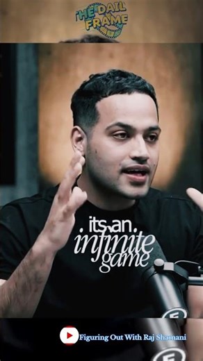 infinite game winners khelte h😱😱#podcast#shorts#shortsfeed#shortvideo#rajshamani#viral#motivation#yt