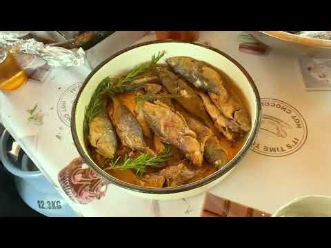 Μαγειρεύοντας φρέσκα ψάρια με τον Π. Νικήτα (πέρκες τηγανητές, ψάρια μαρινάτα με δενδρολίβανο)