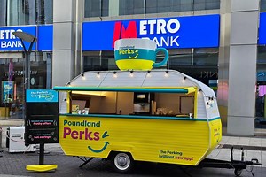 Poundland visits Sheffield Meadowhall on Perks caravan tour as rewards app hits 1 million downloads