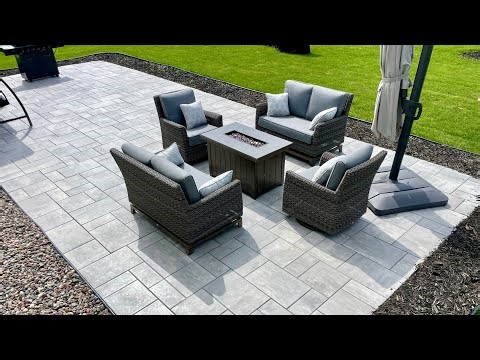 Beautiful Paver Patio Install