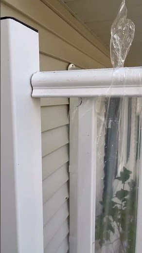 Veranda railing installation tip