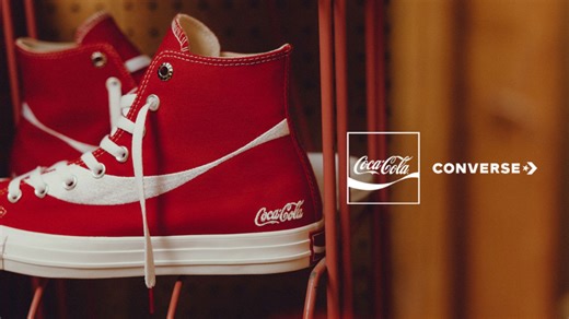 Coca-Cola adds a fizzy kick to limited-edition Converse collab